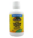 Tekutý citran vápenatý 1000 mg s D3 16 fl oz Tekutá čučoriedka