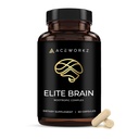 Elitný mozog - Nootropic Supplement for Focus, Memory & Mental Clarity 