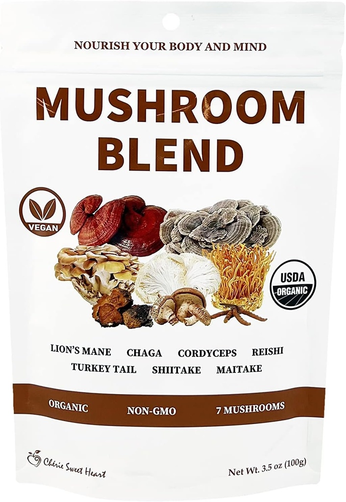 Cherie Sweet Heart 7 Mushroom Extract Powder 