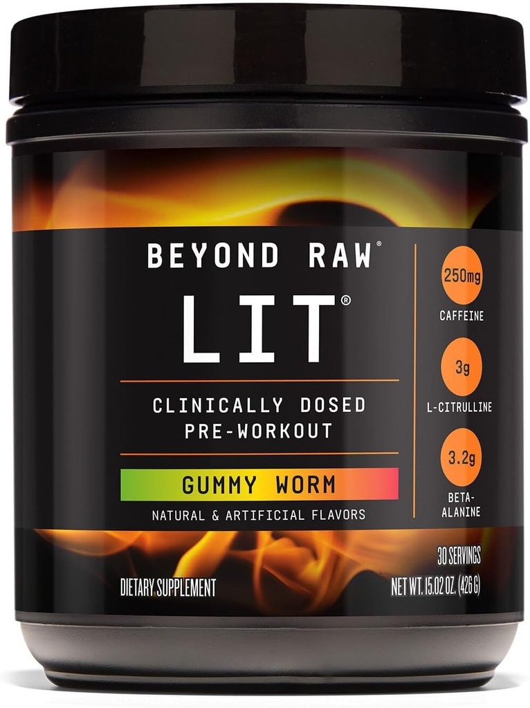Mimo Raw LIT pre-práce - Gummy Worm (30 slúži)
