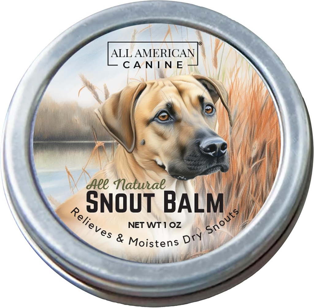 Snout Balm s kakaom, Shea, a Mango maslo pre psa starostlivosť o snout a ochranu 