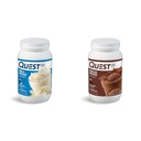 Quest Nutrition Vanilla Milkshake Protein Powder, 24g Protein, 1g cukru, Low Carb & Chocolate Milkshake Protein Powder, 22g Protein, 1g Cukor, Low Carb, Gluten Free