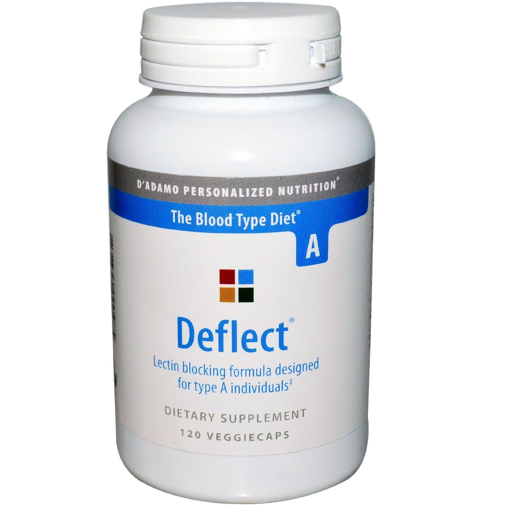 D'Adamo Personalised Nutrition Deflect A, 120 Počet