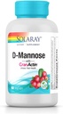 Solaray D- Mannose s CranActinom - 60 Vegetariánskych kapsúl