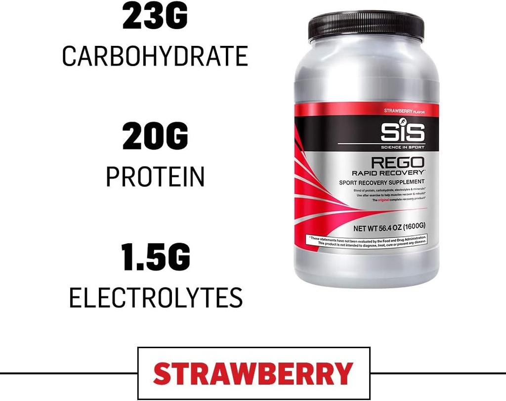 Veda v šport Rego Rýchle zotavenie Proteín Shake prášok