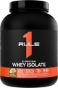 Článok 1 R1 Proteín Srvátkový izolát - s 25g proteínom & 6g BCAA Exkluzívne z izolovaných a hydrolyzovaných zdrojov pre zotavenie tréningu (5 libier*, Vanilkové maslo)