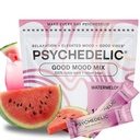 Dobrá nálada Mix - Vodný melón - prášok balíčky - upokojujúce Kava nápoj Mix - jednoduché otváranie jednosýtenie - Ochutené Kava prášok - Mucuna Pruriens - Stevia - Non Adaptogen Mocktails - 14 Stick