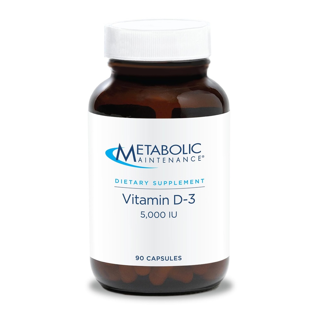 Zachovanie metabolizmu Vitamín D3 5000 IU - Superior Absorbcia Čistý vitamín D3 a vitamín C - Extra sila Kosť, Imunitná, Mood + Kardiovaskulárna podpora Supplement, žiadne výplne (90 Softgel kapsuly)