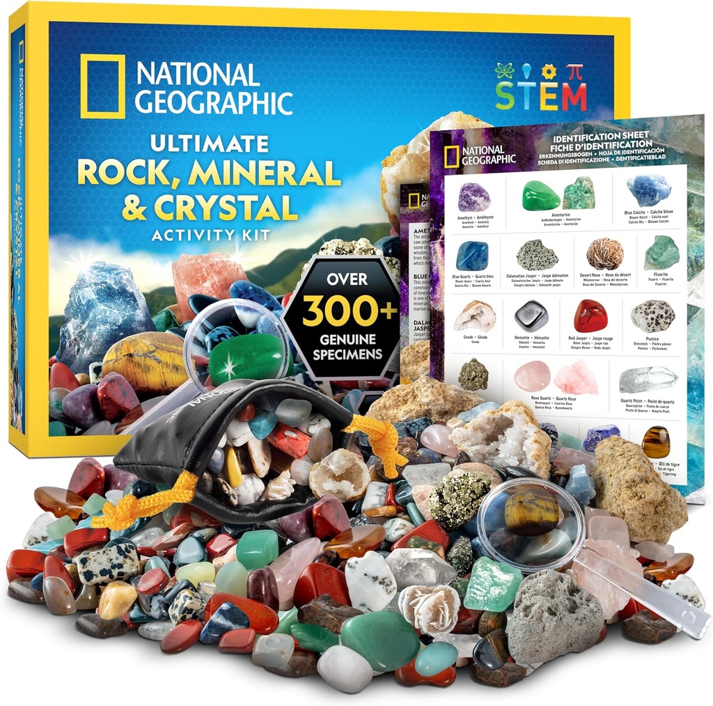 National Geographic Rock Collection Box pre deti 