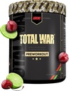 REDCON1 Total War Pre Cvičenie, Cherry Lime - Beta Alanyne + Citruline Malate Vegan & Keto Friendly Preworkout pre mužov a ženy s 320 mg kofeínu (50 Servíry)