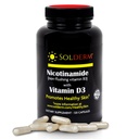 Nikotínamid Non-Flušing Vitamín B3 a D3 doplnok 