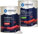 Gnraly Nutrition Gnally Preworkout Jahodová limonáda (14.82oz) BCAA Lemon Lime (10.58oz)