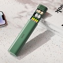 Organizátor pilulky 7 deň, Travel Pill Case, Daily Pill Box, Cute Pill Holder držať vitamíny, lieky, tablety, doplnky [zelené]