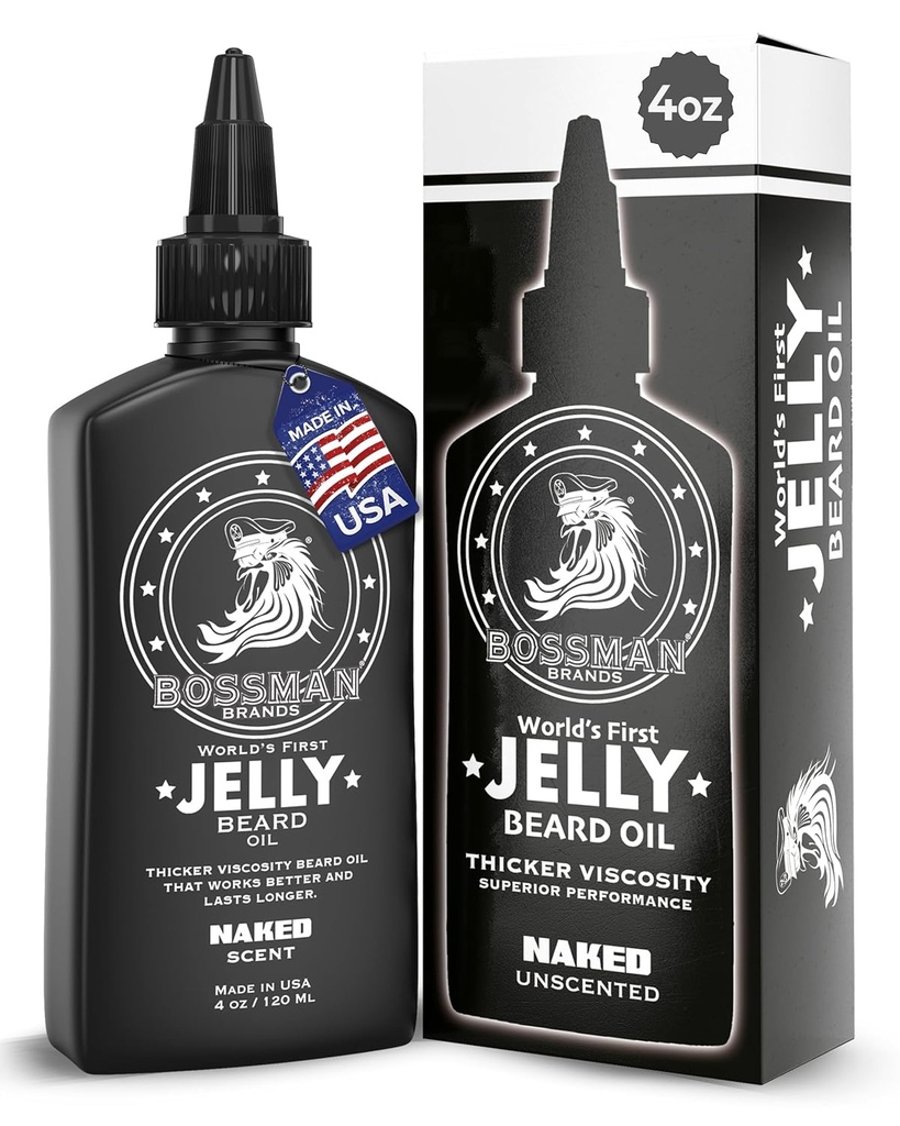Šéfman želé medvedí olej pre mužov (4 oz, Naked - nevoňajúce) 