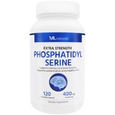 ML Naturals Fosfatidylserín 400 mg (vysoká dávka) 120 Rastlinné kapsuly. Podporuje funkciu pamäte a mozgu, non-GMO, NSF-Certifikované a cGMP-Compliant