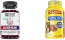 ZHOU Nutrition Elderberry Gumies & L'il Critters Gummy Multivitamín, 60 & 190 Gumies