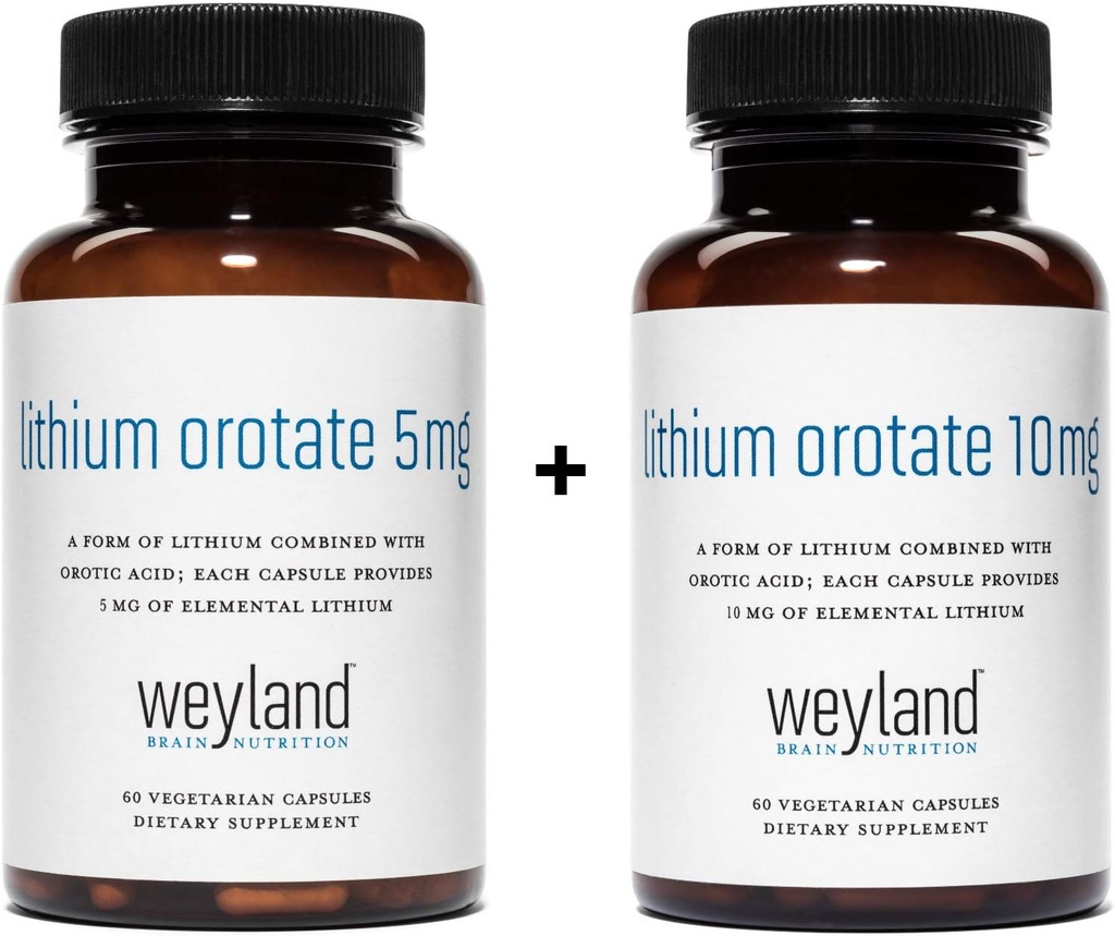 Lítium Orotát 5 mg + Lítium Orotát 10 mg