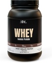 PowerCore Nutrition Srvátková izolovaná bielkovina - nízky obsah tuku, ľahké zmesi - 25 g proteínu na porciu - čokoládová príchuť, non-GMO, svalová obnova a Lean Gains Supplement (2 lb)