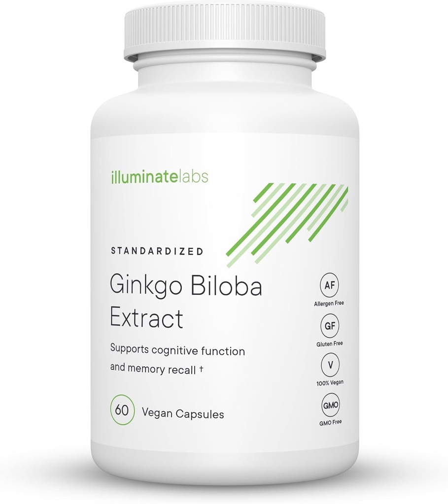 Illuminate Labs Ginkgo Biloba Extract Capsules 