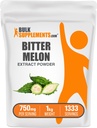 BulkSupplements.com Bitter Melon Extract Powder - Horký Melon Supplement, Horký tekvica extrakt - Bylinné doplnky, Gluten Free, 750mg per Serving, 1kg (2,2 lbs) (Pack of 1)