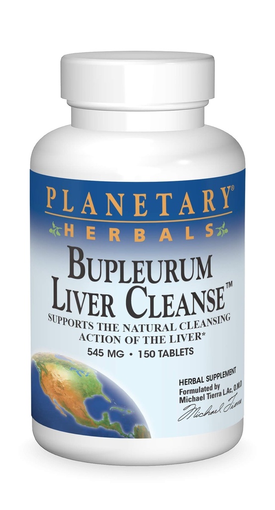 Planetárne byliny Bupleurum Pečeň čistí, podporuje prirodzenú očistnú aktivitu pečene*, 545 mg - 150 tabliet