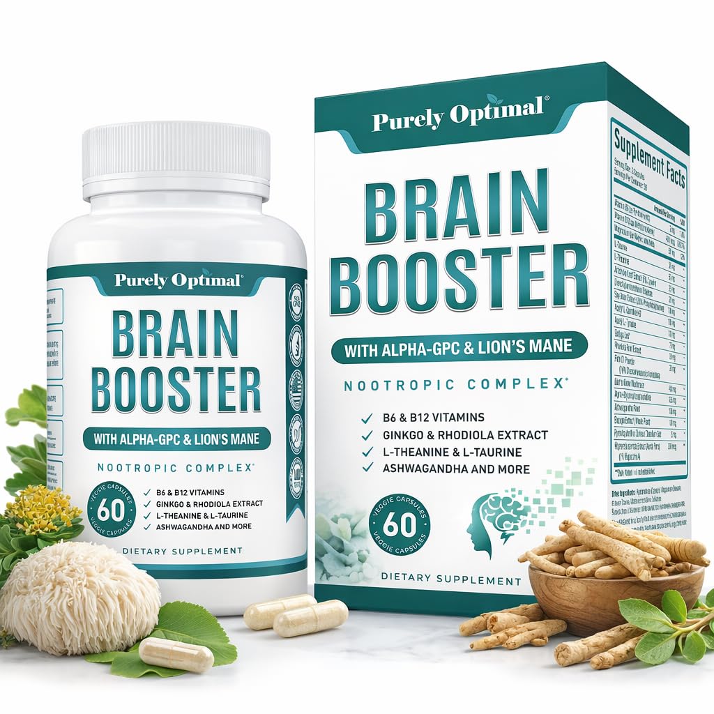 Čisto Optimal mozgu Booster Nootropic Supplement 