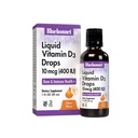 BlueBonnet Liquid Vitamín D3 kvapky 400 IU, Citrus, 1 Fl Oz