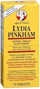 Lydia Pinkham Bylinná tableta doplnok 72 tabliet (BALENIE Z 2)
