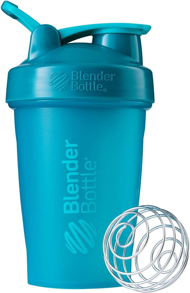 BlenderBottle Classic fľaša Shaket ideálne pre proteínové Shake a pre cvičenie, 20-Ounce, Teal