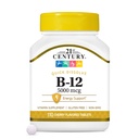 21st Century B-12 5000 mcg, 110 Cherry Ochutené sublingválne tablety, 110 gróf