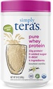 Iba tera je čistá srsť proteín prášok - tráva Fed Vanilla srsť proteín prášok, čisté, vyrobené bez umelých sladidiel, non-GMO, Kosher, rBGH-free, sója-free - 24 Oz
