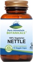 Pure Mountain Botanicals Stinging Nettle Leaf Kapsule - Kosher Vegan Nettle Kapsule s 500mg Organic Stinging Nettles Leaf