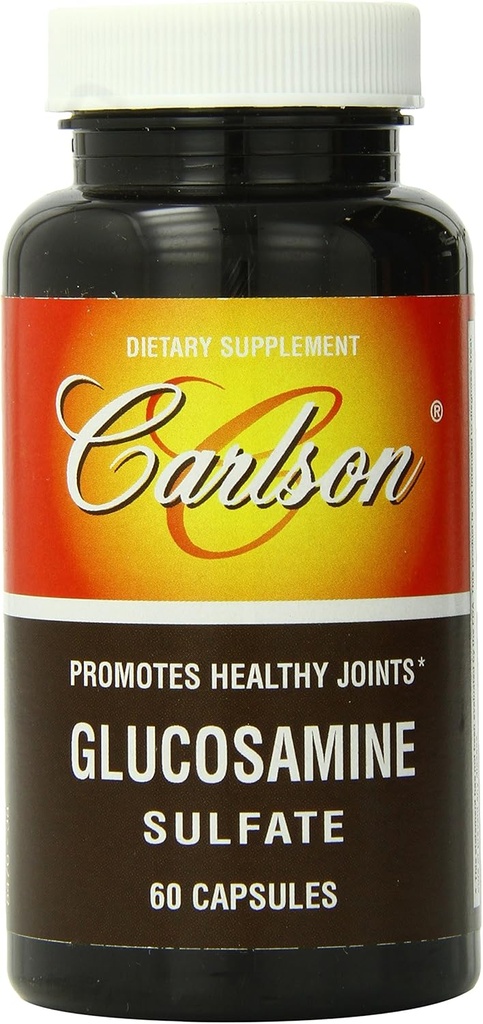 Carlson Labs Glukozamín Sulfate, 750 mg, 60 kapsúl