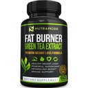 Premium zelený čaj extrakt spaľovač tuku doplnok s EGCG-prírodná chuť do jedla, zdravý chudnutie tabletky, ktoré pracujú rýchlo pre ženy a mužov-Detox metabolizmus Booster spáliť Belly tuk rýchlo