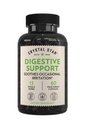 Crystal Star Tráviaca podpora Supplement (60 Kapsule) - Bylinné Gut zdravie doplnok, ktorý pomáha s príležitostným plynom a špongiou - Peppermint, Aloe Vera, Slippery Elm & Ginger