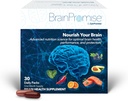 EyePromise BrainPromise Brain Supplement - 30 Softgel pakety, 30-Deň dodávky - Komplexné vedy-Backed Formula s lutein a Zeaxantin na podporu pamäte, Zameranie a celkové zdravie mozgu
