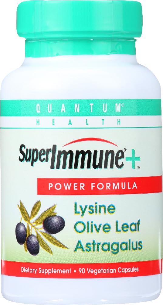 Quantum Health, Super Immune Vegetarian Capsule, 90- Count Balíčky (Pack of 2)