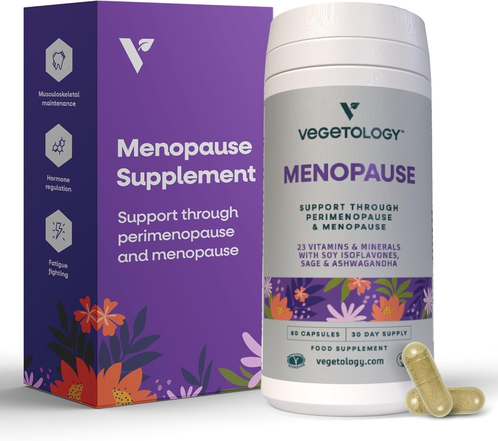 Vegan Menopauza Doplnky (60 Kapsule) 