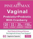 Vaginálny prebiotikum+Probiotikum s brusnicou, 120 miliárd CFU, 32 kmeňov, 150 mg Prebiotiká