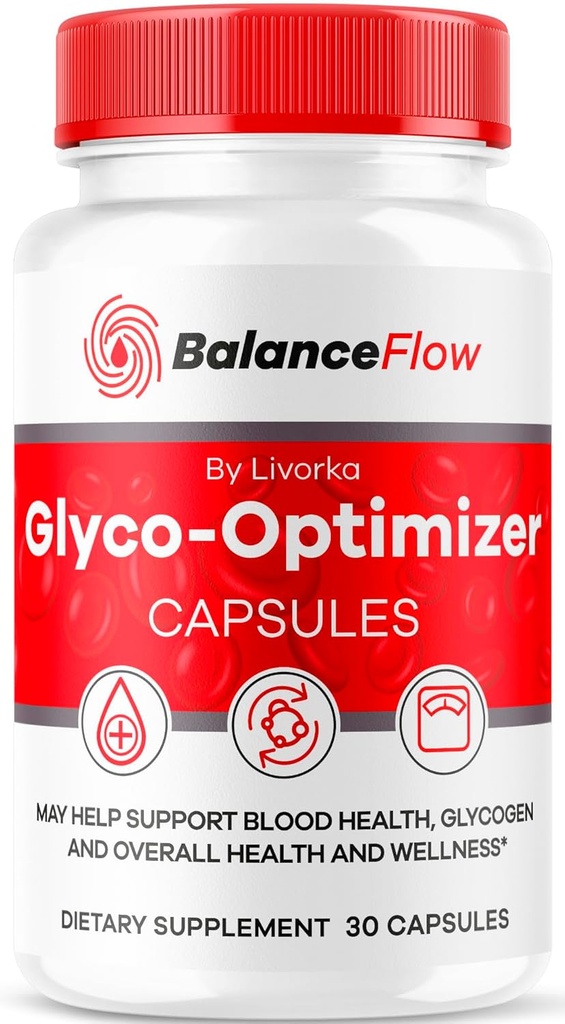 Balance Flow Glyco Optimizer, Balance Flow, Balance Flow Glycol Optimizer Supplement, BalanceFlow Support Kapsule, Balance Flow Blood Support Advanced Formula, 30 Kapsule po dobu 1 mesiaca