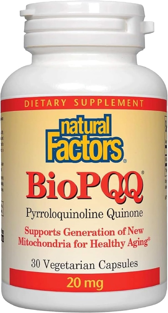 Natural Factors Biopqq 20 Mg, 30 CT