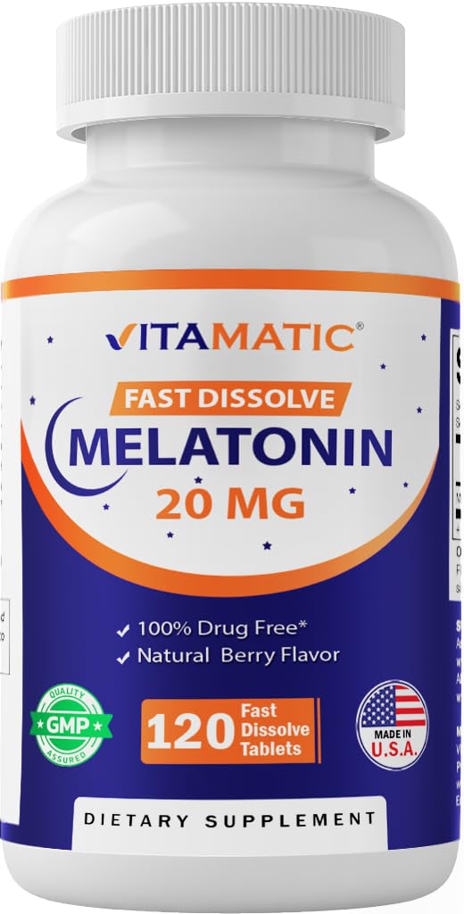Vitamatic Melatonin 20 mg Tablety 