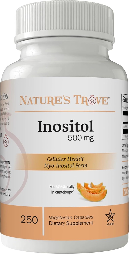 Prírodné Trove Inozitol 500 mg 250 kapsúl