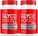 (2 balenia) Glyco Boost Pro Glyco Optimizer - Oficiálne GlycoBoost Pro Advanced Formula Blood Support Kapsule, Glycoboost Pro Glycogen Supplement Pills Maximálna sila Všetky prírodné zložky, 2 mesiace