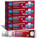 MED Pride Hydro Kortizón (hydrokortizón) krém 1% OTC hromadný balenie 4 X 1 Oz Anti- Itch Masť pre vyrážky, ekzém, Bug Bite