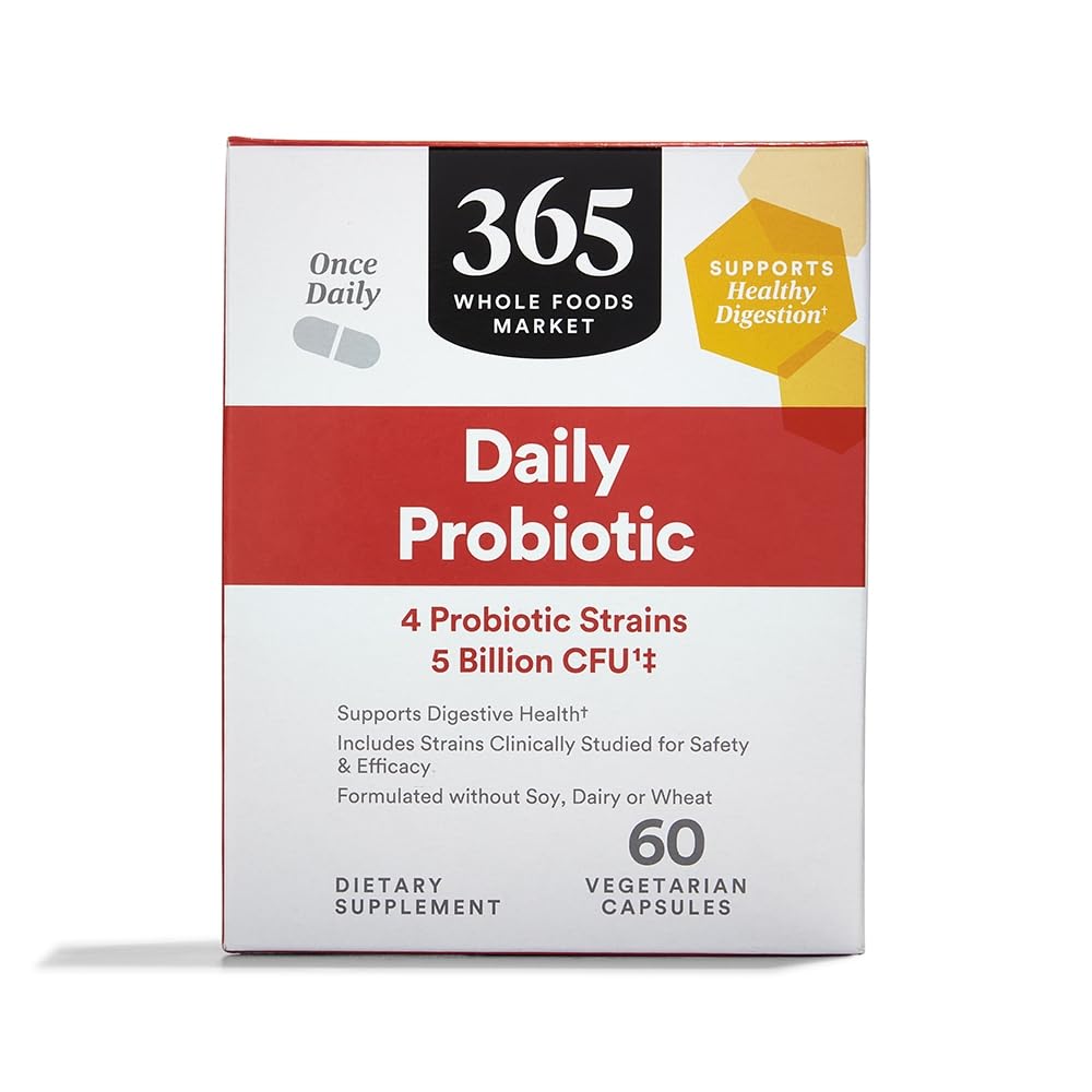 365 podľa celého potravinového trhu, Daily Probiotic 5 mld. CFU, 60 ot