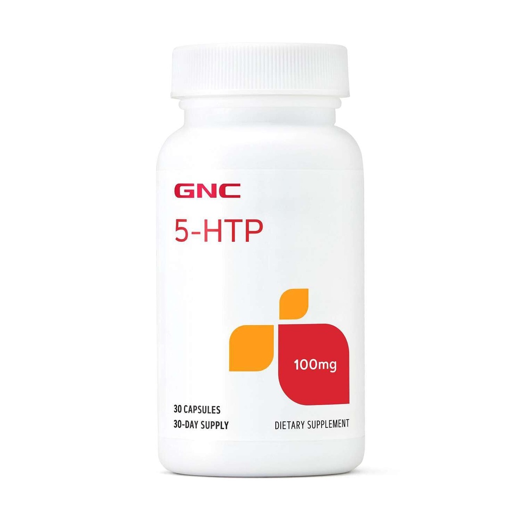GNC 5- HTP 100 mg, bez lepku, počet 30