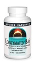 Zdroj Naturals Coenzymated B-6 25mg P-5 Pyridoxal-5 Fosfát Fast-Acting, Quick Rozpustiť Sublingválne vitamíny Podpora metabolizmu aminokyselín - 30 Lozenges