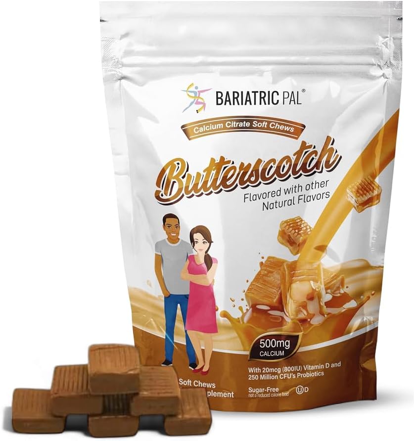 BariatricPal Citrát bez cukru Mäkké žuvačky 