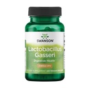 Swanson Lactobacillus Gasseri - Probiotický doplnok Podpora Tráviace zdravie s 3 miliardami CFU - Design-Release Satiety & Fat Metabolizmus podpora - (60 Veggie kapsule)